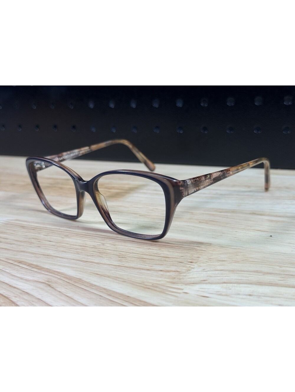 Rare Authentic Jean Lafont Acanthe 3082 Blue Violet 53-16-135 Eyeglasses Frames